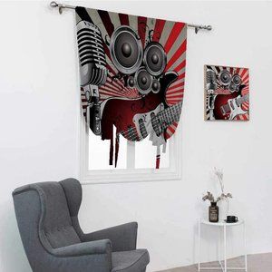 Music Decor Window Shades for Home